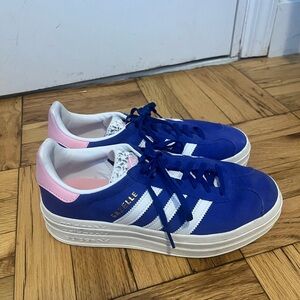 Womens Adidas Gazelle Platforms